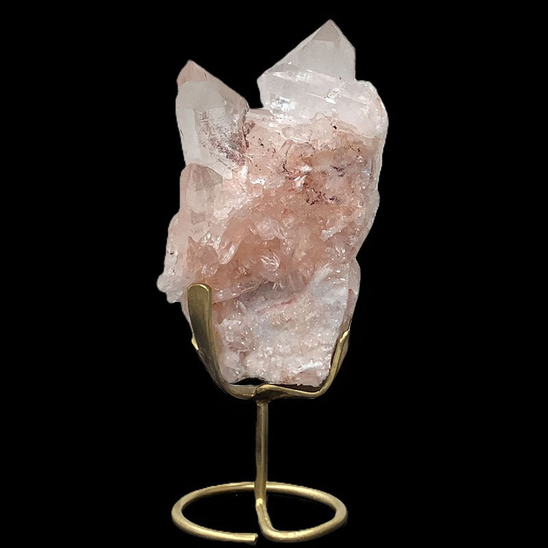 ヒマラヤ水晶クラスター鉄台付 約1.27kg No,4136｜原石 | 天然石